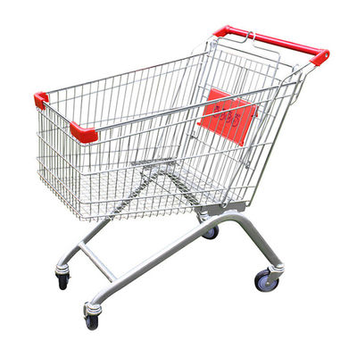 Supermarkety i sklepy Metalowe wózki handlowe wózki z kółkami