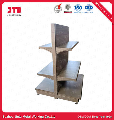 kupować Szara dwustronna półka z regulowanymi warstwami 100 - 180 kg / warstwa online manufacture
