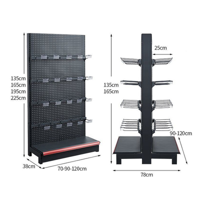 kupować Regal supermarketowy 60-80kg pojemności, montaż typu knock-down online manufacture