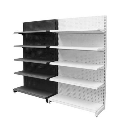 kupować Customizable 5-Shelf Metal Gondola Display for Supermarkets 80kg Capacity online manufacture
