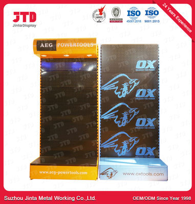 kupować Niebieska półka z wyświetlaczem Supermarket Stojak na elektronarzędzia 900 mm online manufacture