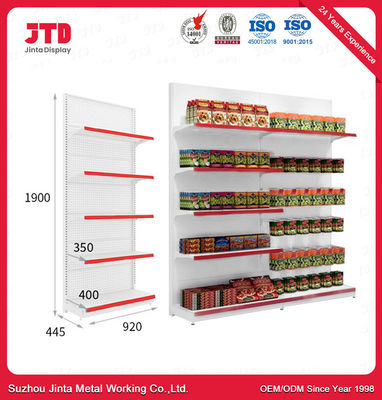 Nowoczesny stojak wystawowy do supermarketu Sklep spożywczy Stojak detaliczny Stojak Gondola Półka