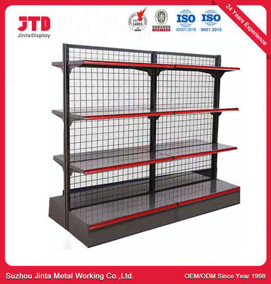 Dostosowane półki z drutu metalowego do sklepu detalicznego w supermarkecie