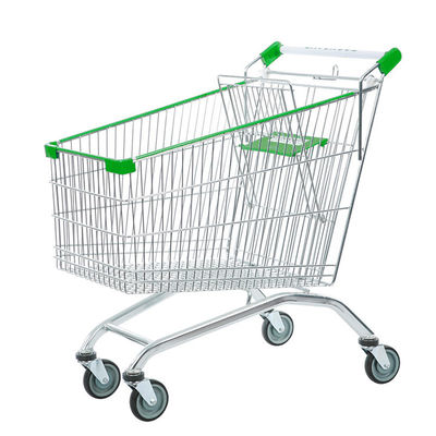 Metalowy wózek do zakupów dla supermarketów i sklepów
