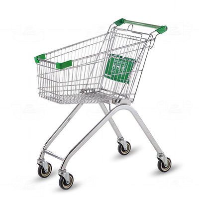 Metalowy wózek do zakupów dla supermarketów i sklepów