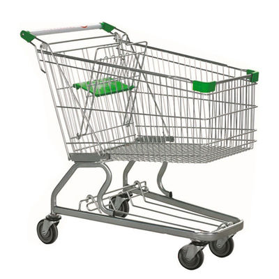 Metalowy wózek do zakupów dla supermarketów i sklepów