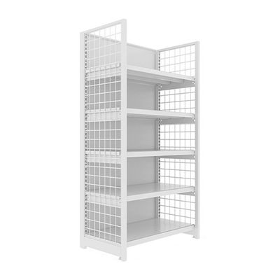 Supermarket Sklep spożywczy Gondola Stand Wire Display Regal Sklep stalowy Niestandardowa półka detaliczna