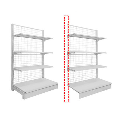Sklep spożywczy Supermarket Wyświetlacz drutowy Regal Sklep wygodny Sprzedaż detaliczna Gondola metalowa