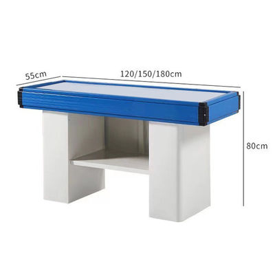 Szerokość 550-1200 mm Sklep kasy w supermarkecie Stolik ze stali nierdzewnej