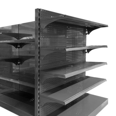 System półek dla supermarketów detalicznych ze stali walcowanej na zimno o pojemności 30-80 kg na warstwę