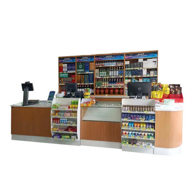 Przewoźnik pasów w sklepie supermarket Checkout Counter Chłodnie walcowana stalowa szafa