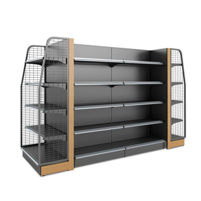 Nowoczesny styl system półki w supermarkecie półki spożywcze z dostosowanym kolorem