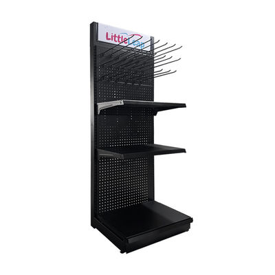 Metalowe półki wyświetleniowe do sklepów spożywczych Perforated Back Panel Pegboard