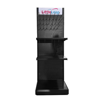 Metalowe półki wyświetleniowe do sklepów spożywczych Perforated Back Panel Pegboard