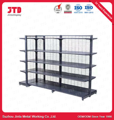 Półka dwustronna 900 mm 1500 mm Gondola Stal Q195 Półka dwustronna