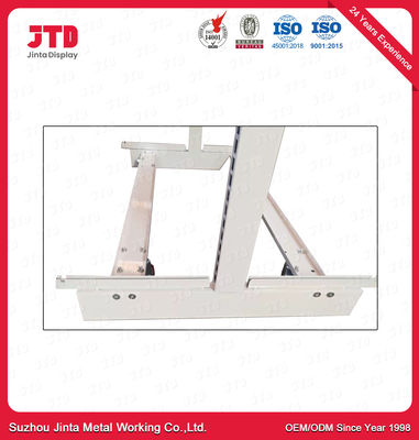 Przenośne półki 80 kg na kółkach 1200 mm malowanie proszkowe