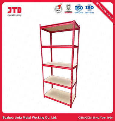 1,8 m 1,2 m Lekkie metalowe półki 80 kg na warstwę Red Rack Warehouse