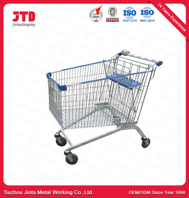 Wózek na zakupy ze stali o pojemności 210 litrów OEM Heavy Duty Food Cart