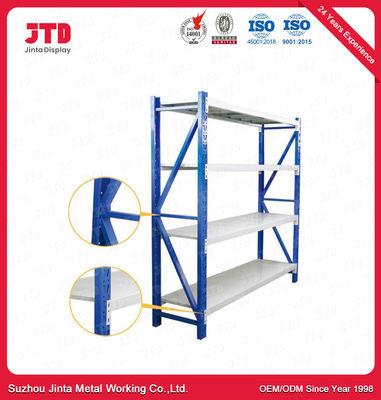 800 kg na warstwę Supermarket Rack Steel Q195 Głębokość 900 mm Malowana proszkowo